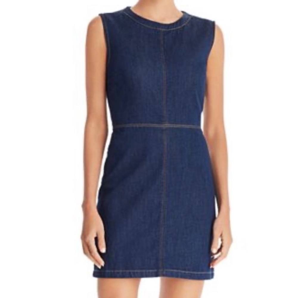 French Connection Dark Blue Mini Dress